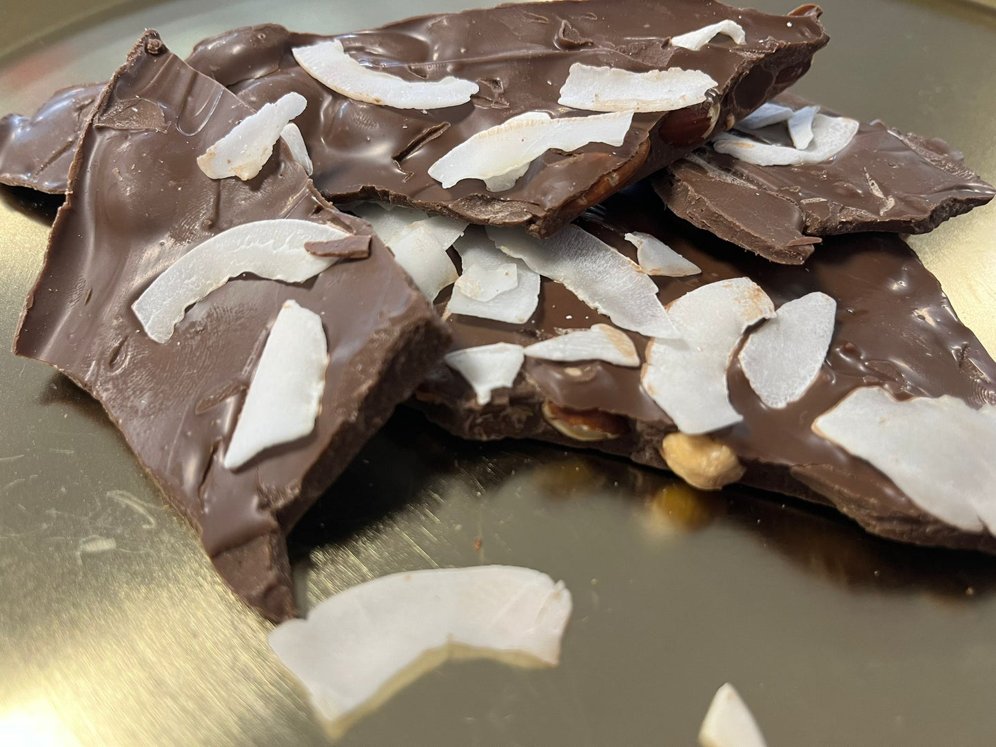 Breekchocolade Melkchocolade amandel-kokos