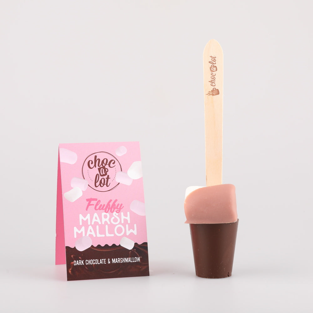 Chocolade spoon Fluffy Marshmallow