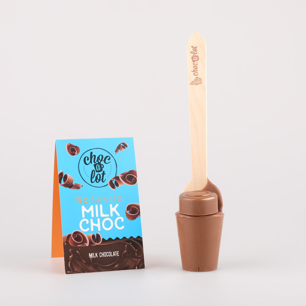 Chocolade spoon No hussle Milk choc