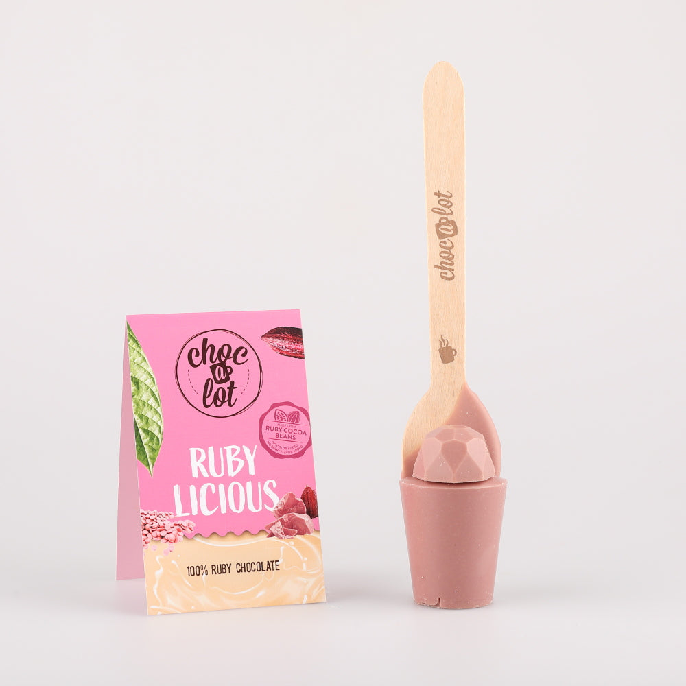 Chocolade spoon Ruby Licious