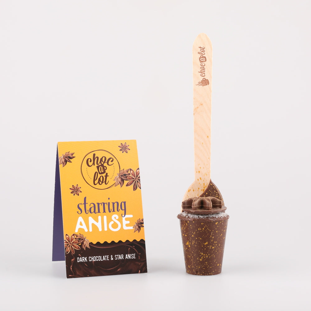 Chocolade spoon Starring Anise