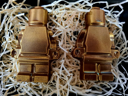 LEGO-mannetjes van chocolade