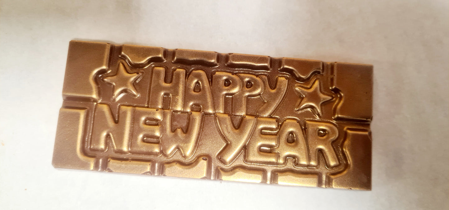 Chocoladereep "Happy New Year"
