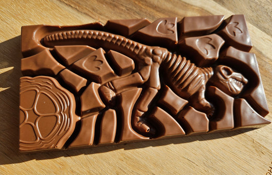 Chocoladereep dinosaurus