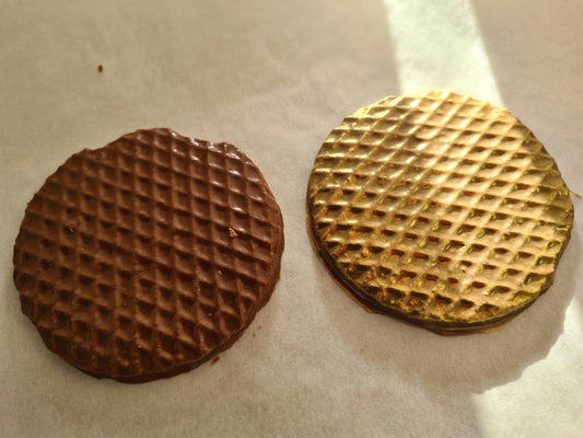 Stroopwafels van chocolade - 5 stuks