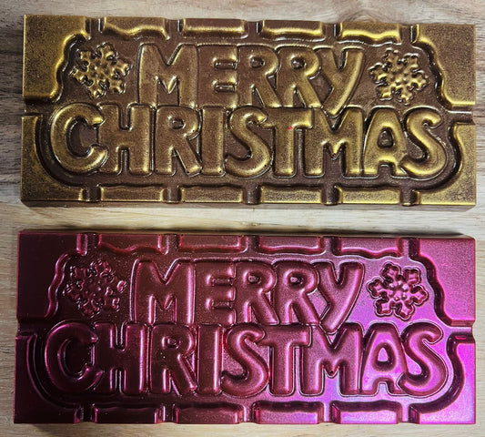 Chocoladereep "Merry Christmas"