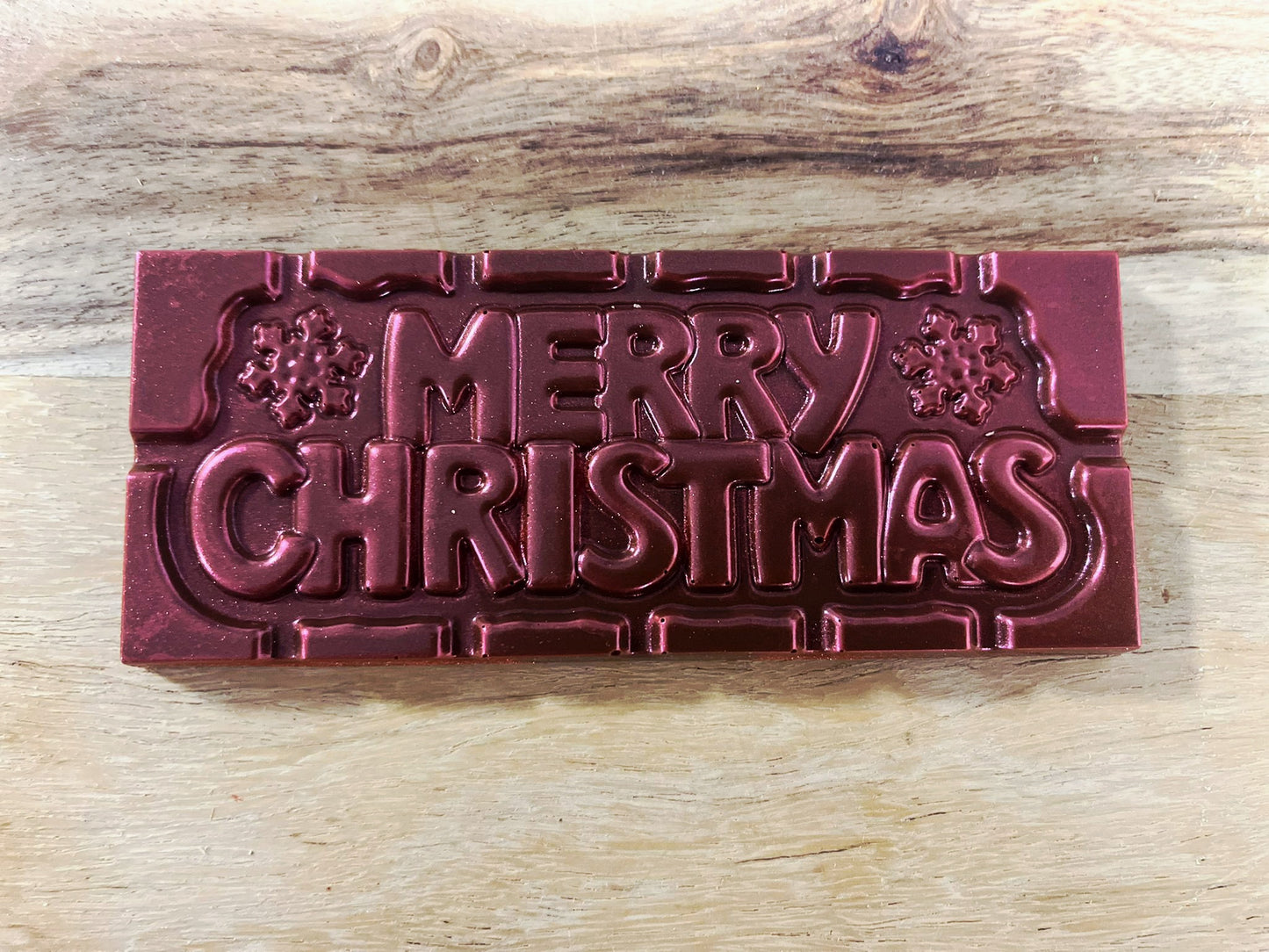 Chocoladereep "Merry Christmas"