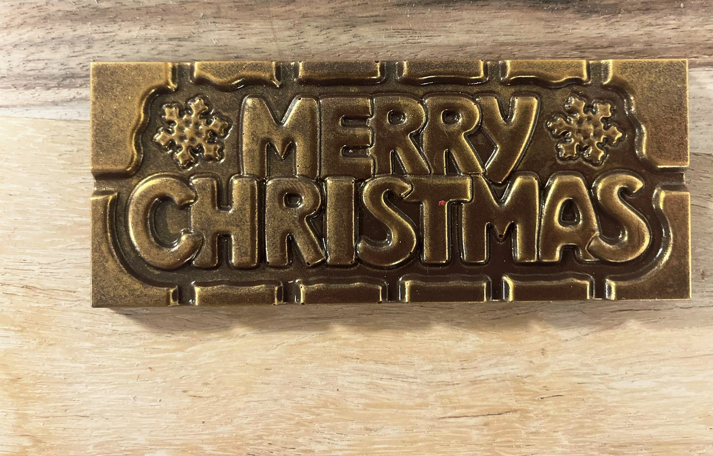 Chocoladereep "Merry Christmas"